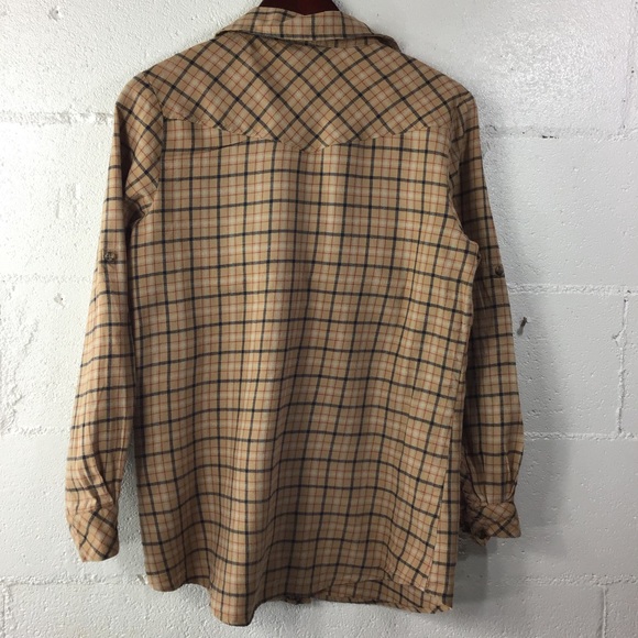 Mango Large Button Down Flannel - Picture 4 of 5